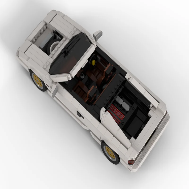 1268 шт. модель автомобиля moc Supercar Esprit креативная головоломка строительные блоки