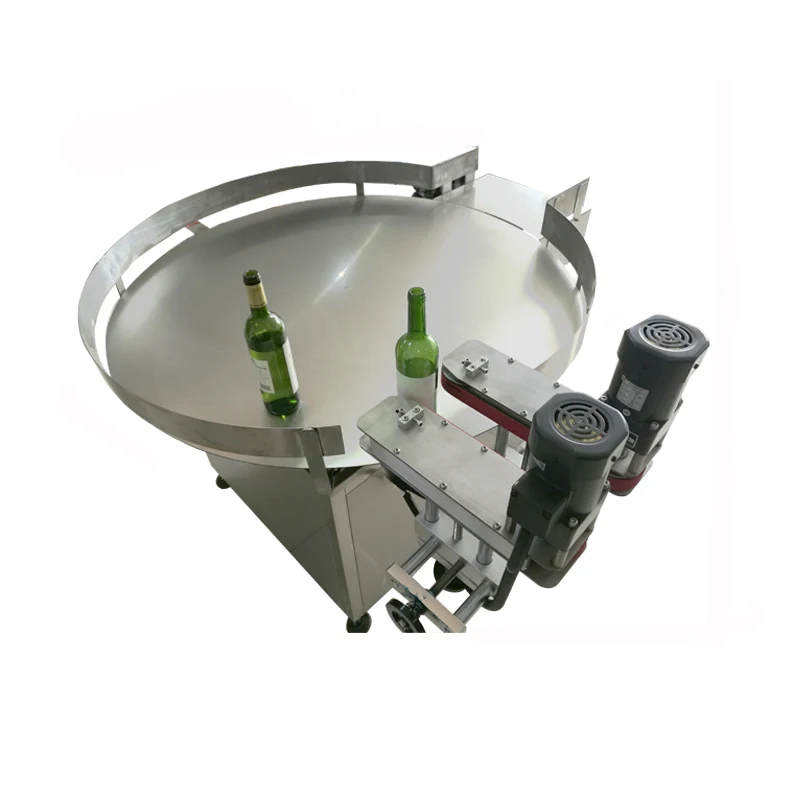 

Professional Automatic Round Bottle unscramble table/feeding turntable/collecting turntable