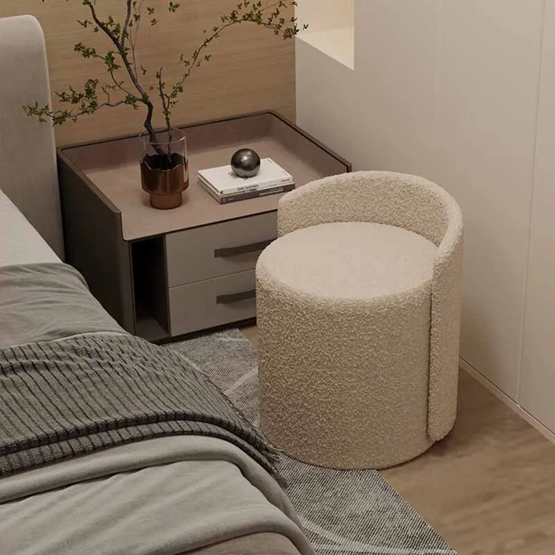 Современный табурет для спальни скандинавский стул туалетный столик макияжа