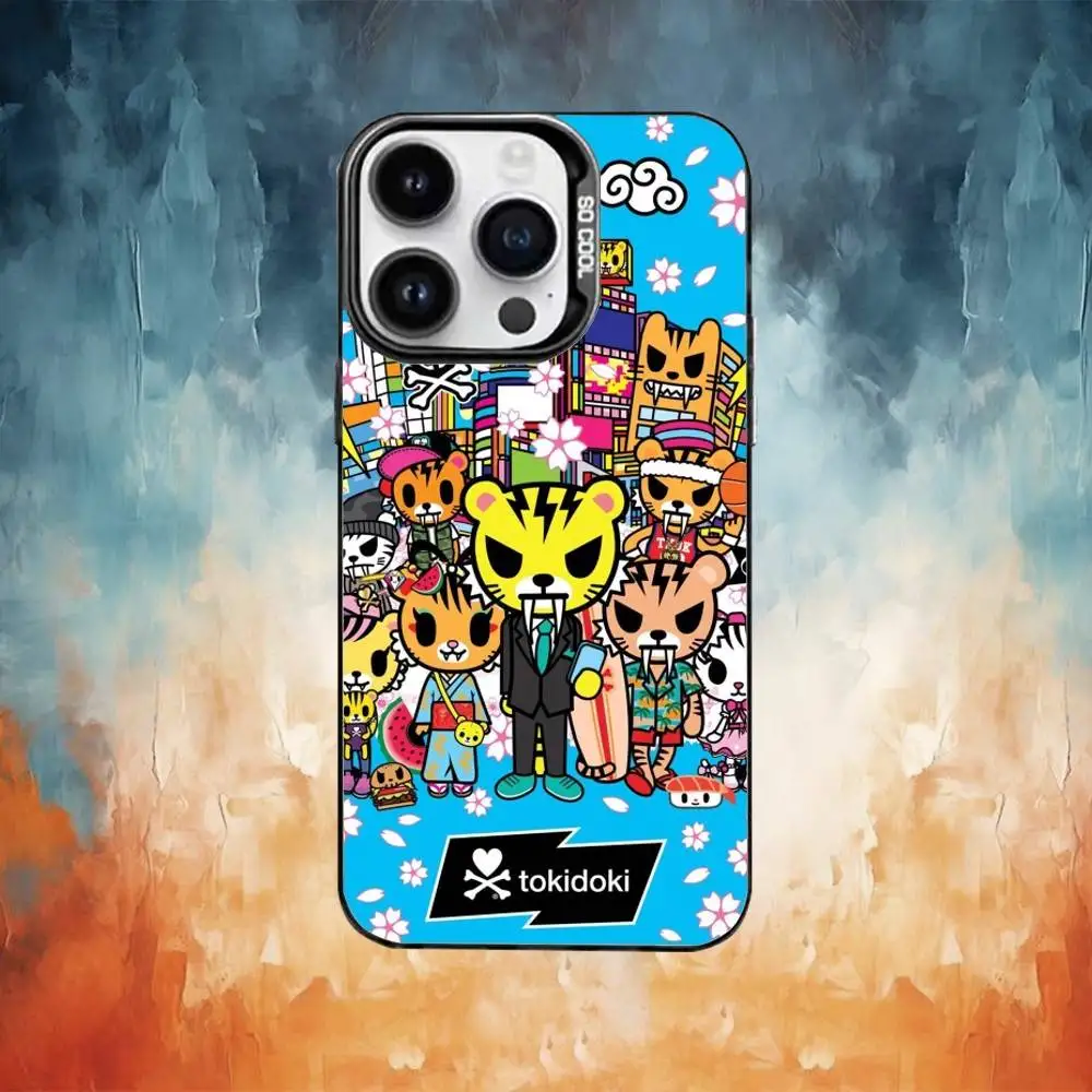 Фото Чехол для телефона T-Tokidoki Comic Art, цвет серебристый, для iPhone 17 16 15 14 13 12 11 Pro Max Plus №2