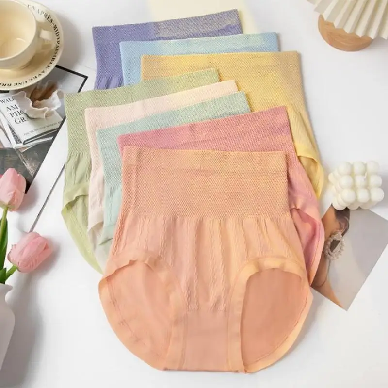 Женские трусики с высокой талией и эффектом подтяжки живота