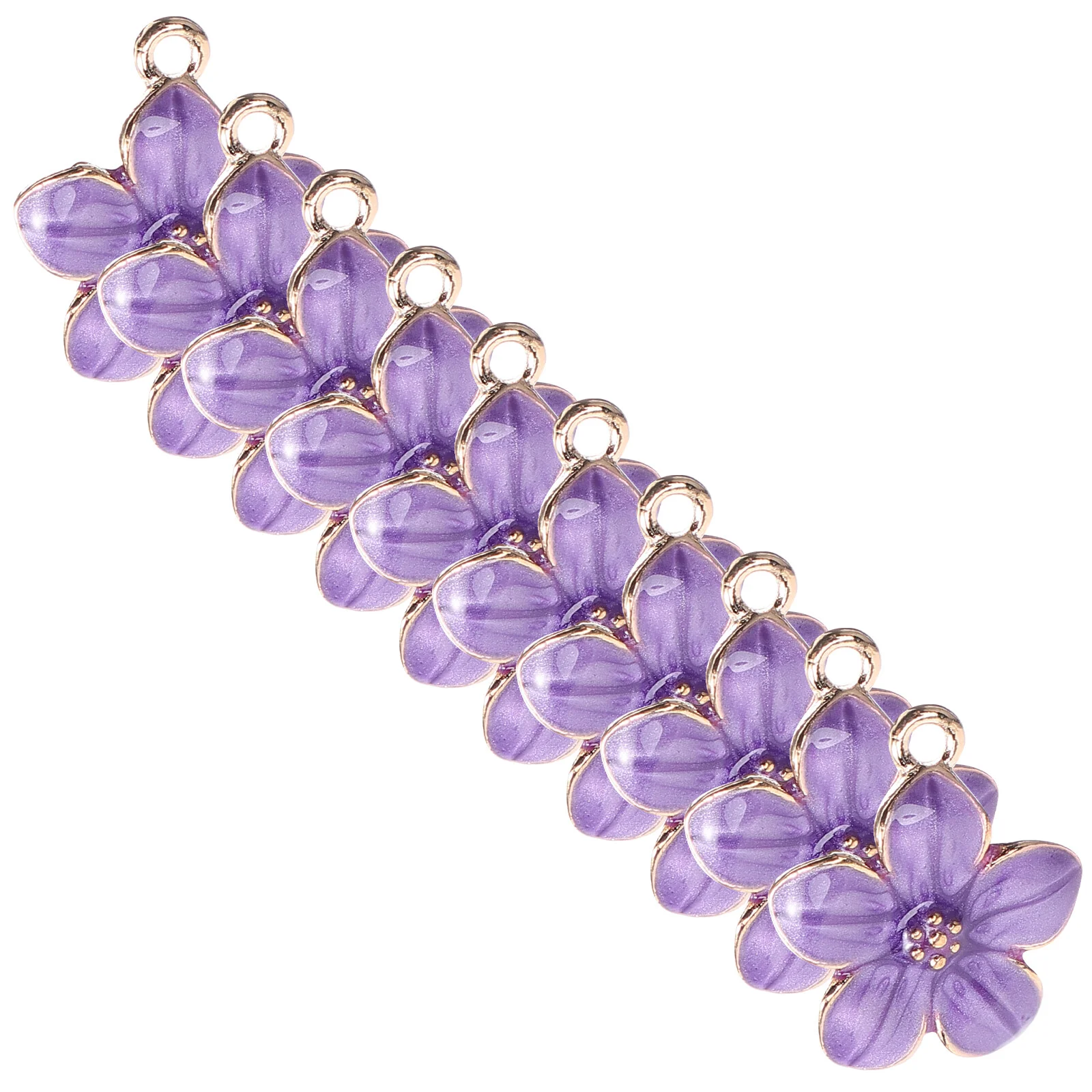 Decorative Flower DIY Accessory Alloy Pendant Charm Charms Ornament Small Necklace