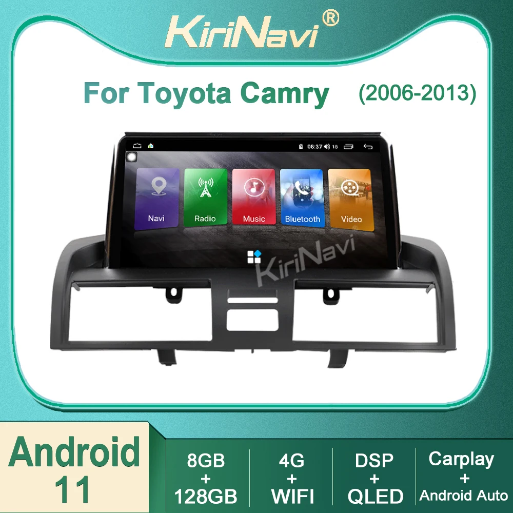 

Kirinavi For Toyota Camry 2006-2013 Android 11 Car Radio DVD Multimedia Video Player Stereo Auto Navigation GPS 4G DSP Autoradio