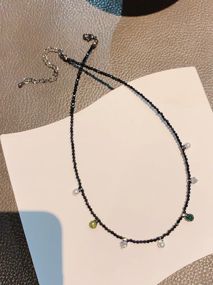 2024 новое популярное жемчужное ожерелье на ключице оригинальный дизайн