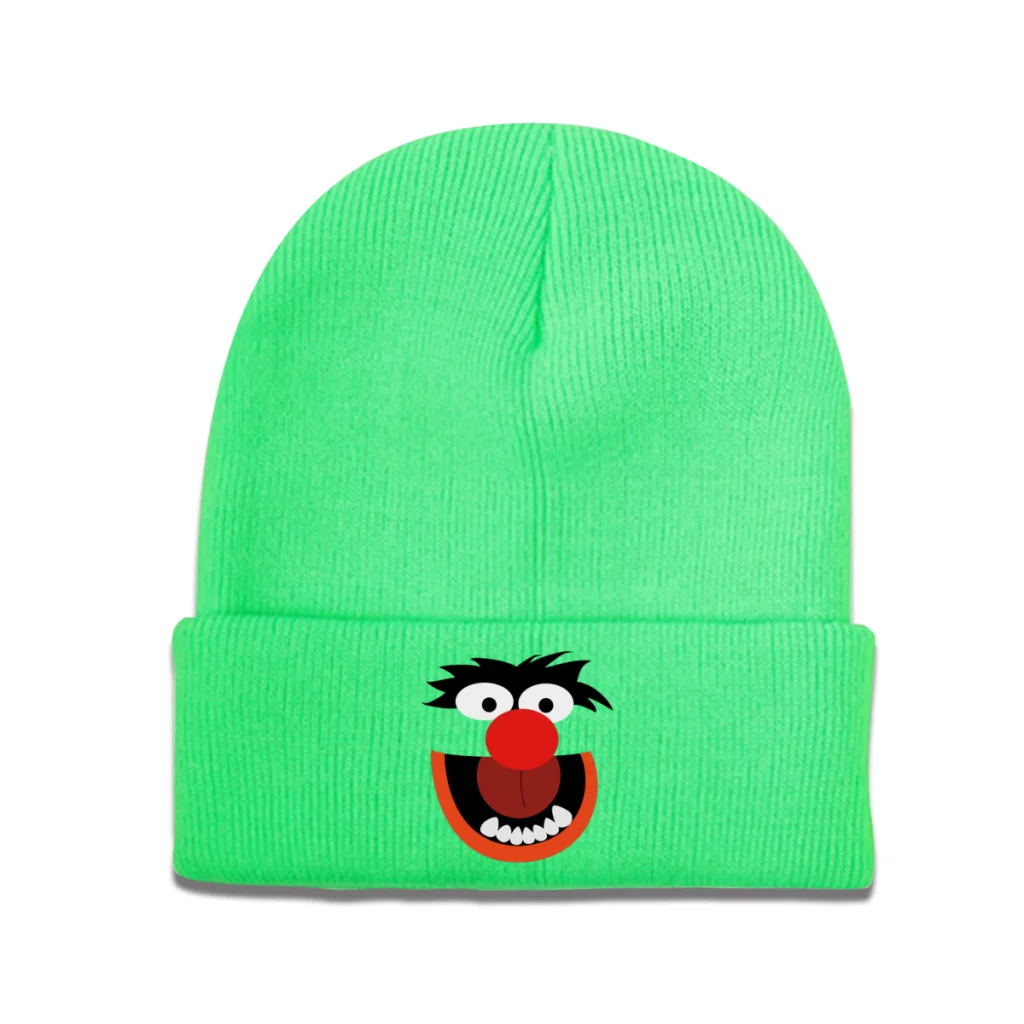 

Animal Dr. Teeth And The Electric Mayhem Cartoon Knitting Beanie Caps Skullies Beanies Ski Caps Soft Bonnet Hats Winter Warm