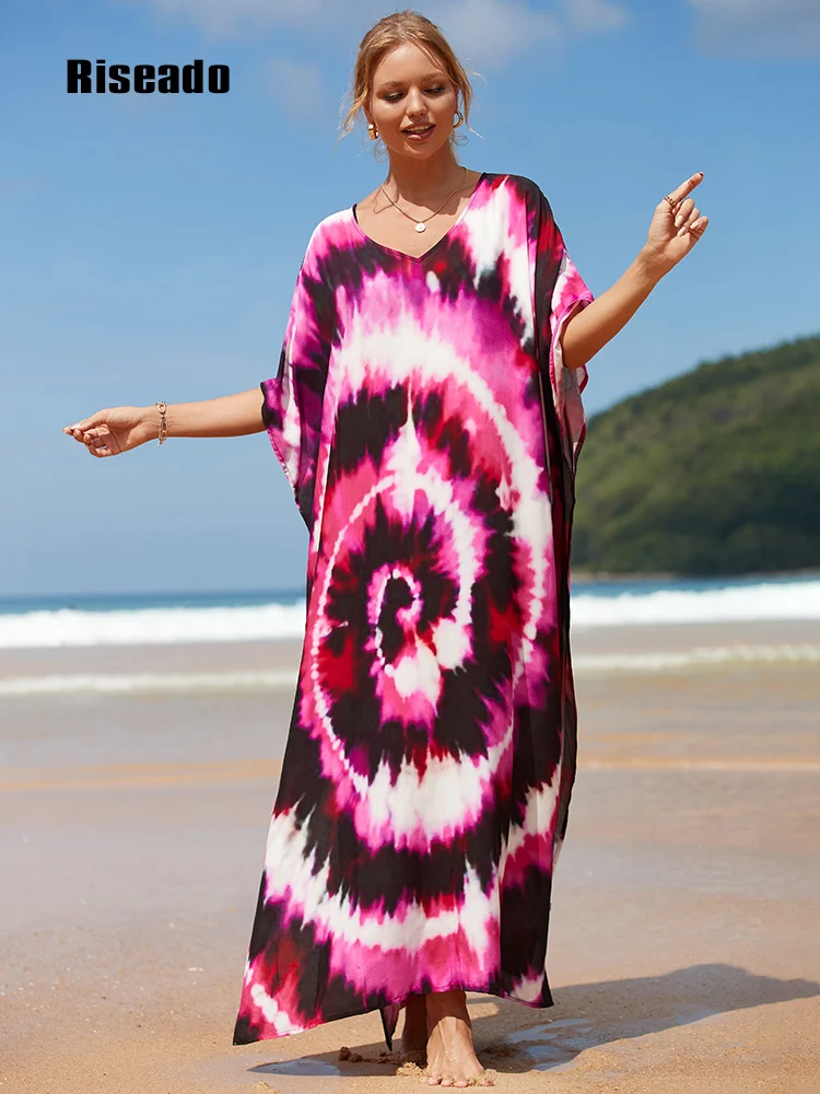 

Летнее платье 2023, Длинная пляжная одежда для женщин, накидки, модная кафтан, новая женская одежда, платья