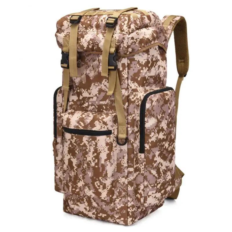 Mochila 80L Large Capacity Tactical Backpack Comfortable Hiking Trekking Fishing Camping Hunting Bag Outdoor Climbing Bag images - 3