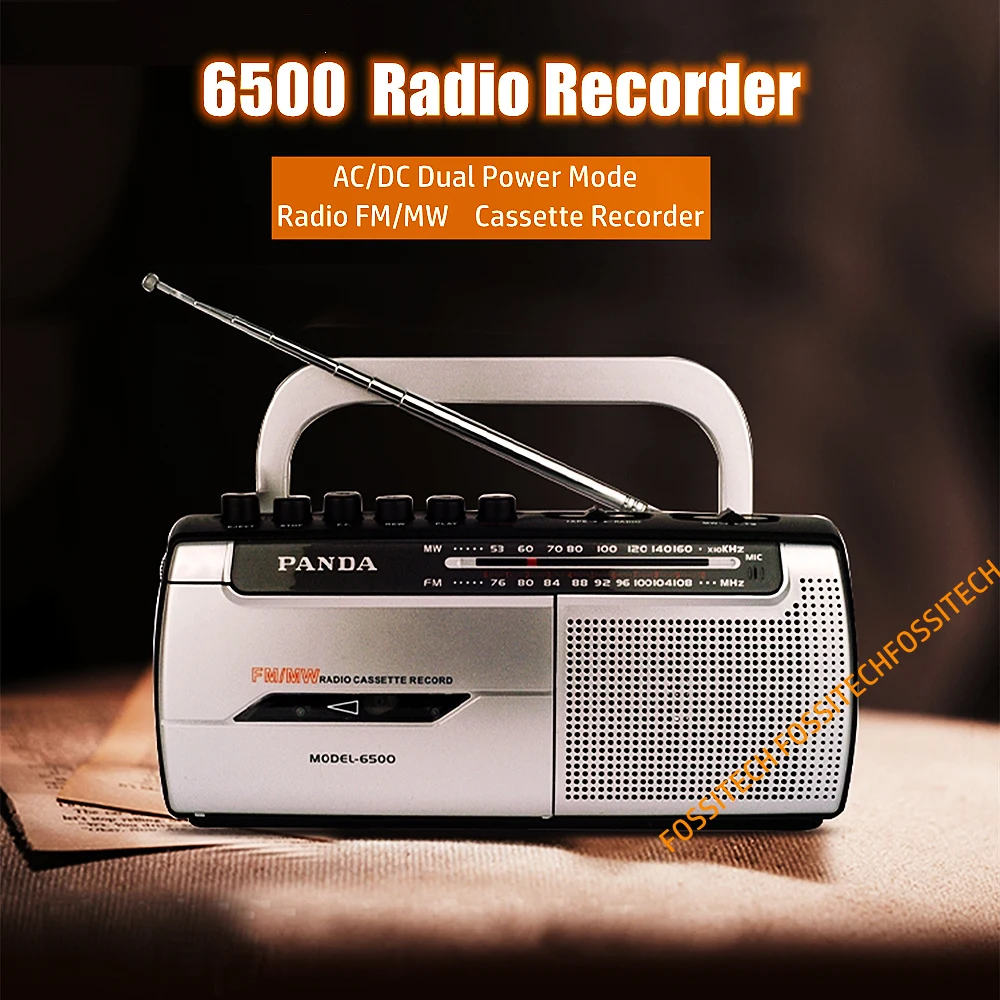 Built-in Microphone Recording Tape Player Fm Am Radio For Students Elderly Learning Language