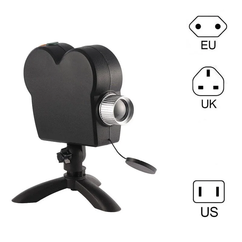 

Мини Рождественский лазерный проектор на Хэллоуин, 12 фильмов, домашний кинотеатр, проектор для дома и улицы, проектор в стране чудес для дет...