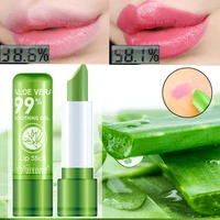 aloe vera color changing lipstick is not easy to fade lipstick moisturizing moisturizing lasting color and moisturizing lip balm