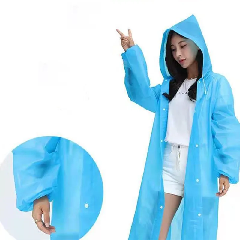 

Плотный непромокаемый дождевик для езды на велосипеде, неодноразовый дождевик, костюм, дождевик для взрослых, студенческий мужской и женск...