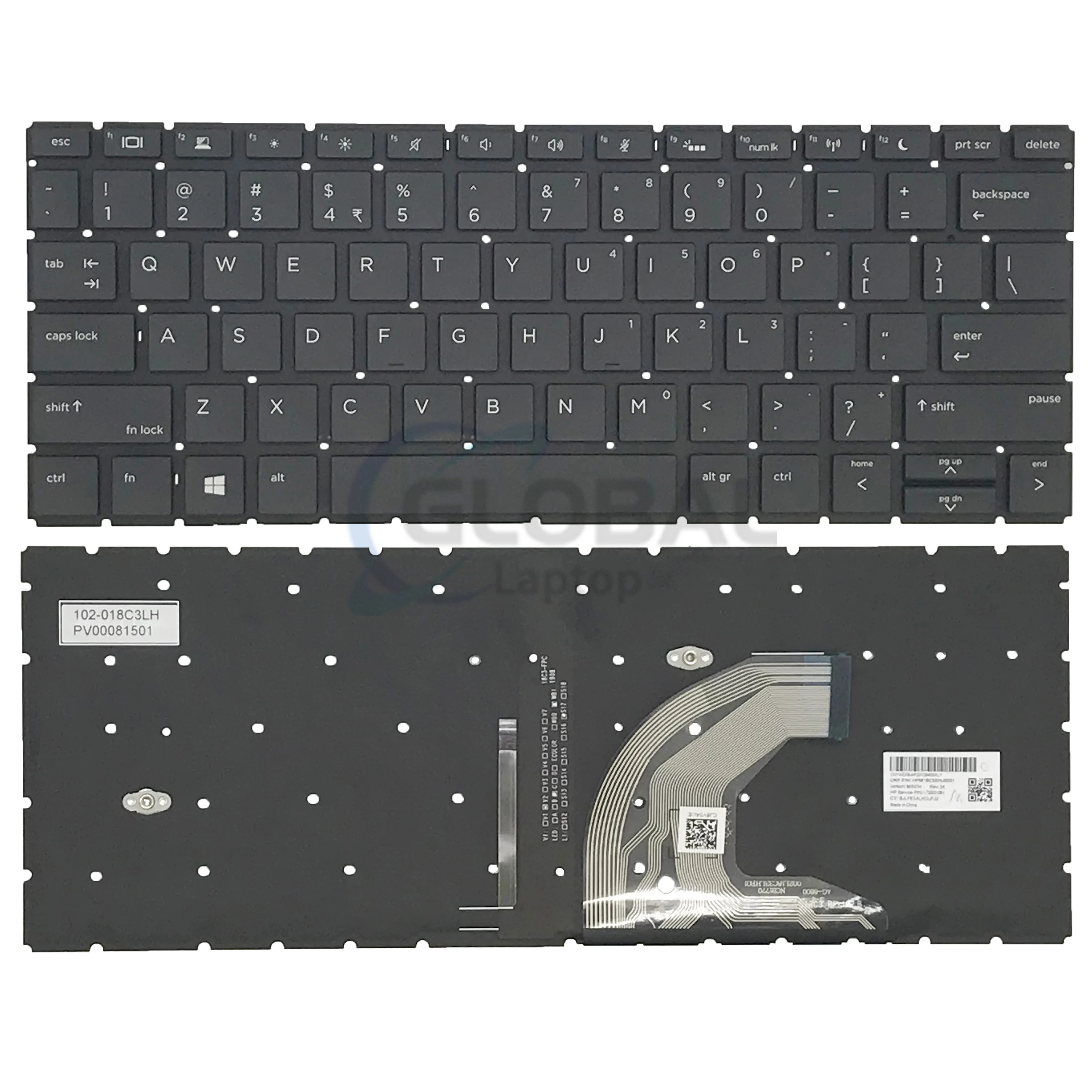 

Новая Оригинальная английская клавиатура для HP ProBook 430 G6 435 G6 G7 HSN-Q14C английская клавиатура для ноутбука с подсветкой