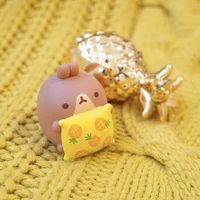 genuine korean 5cm figure molang rabbit series potato rabbit 5 sets gift box packaging anime toys cute model birthday girl gift