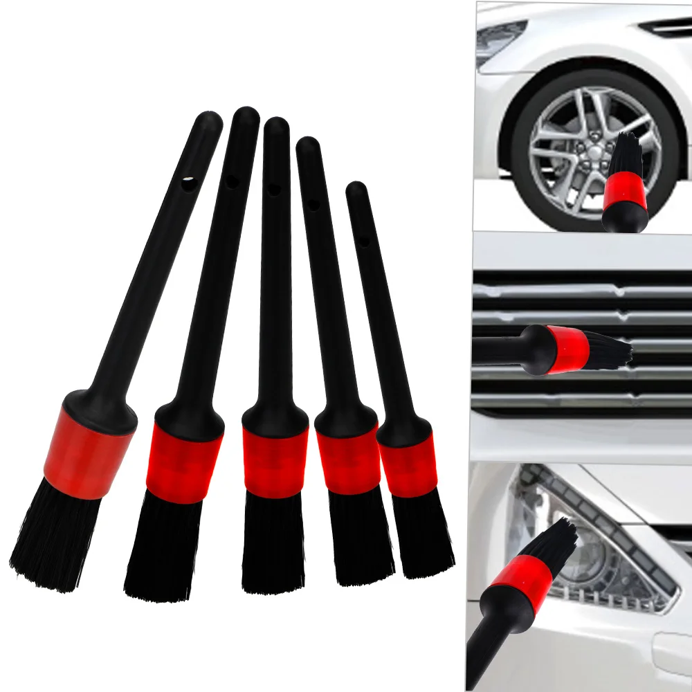 

Car Detailing Brush Auto Cleaning Dashboard Air Outlet Clean Brush Tools Car Wash Accessories 5pcs Car Cleaning Detailing Set