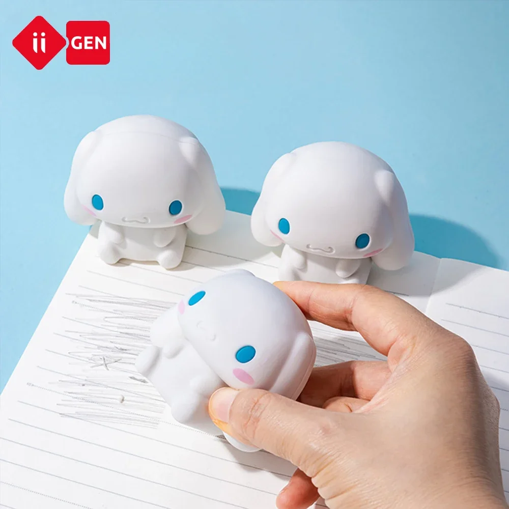 2023 Sanrio Mymelody Kuromi Cinnamoroll креативная мультяшная фигурка ластик мини забавное