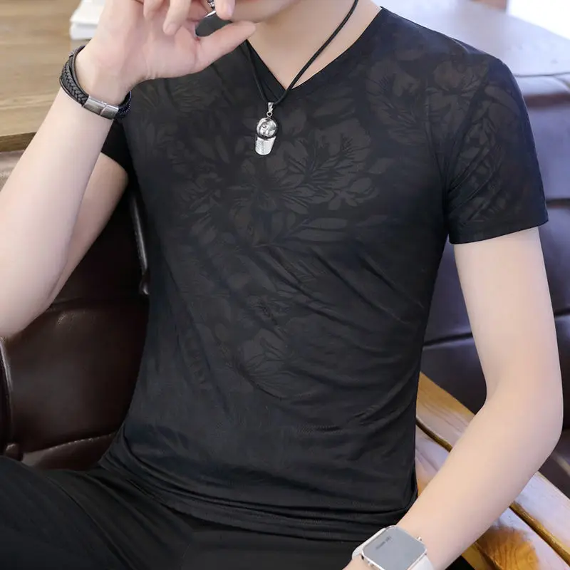 

Streetwear Xl Clothing Stylish Top Katoen Mens Tee Shirts Cool Slim Fit Cheap T Shirt for Men Cotton Quick-drying Summer Loose S