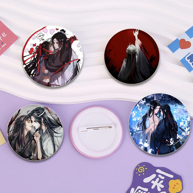 Броши Mo Dao Zu Shi Lan Wangji Wei Wuxian