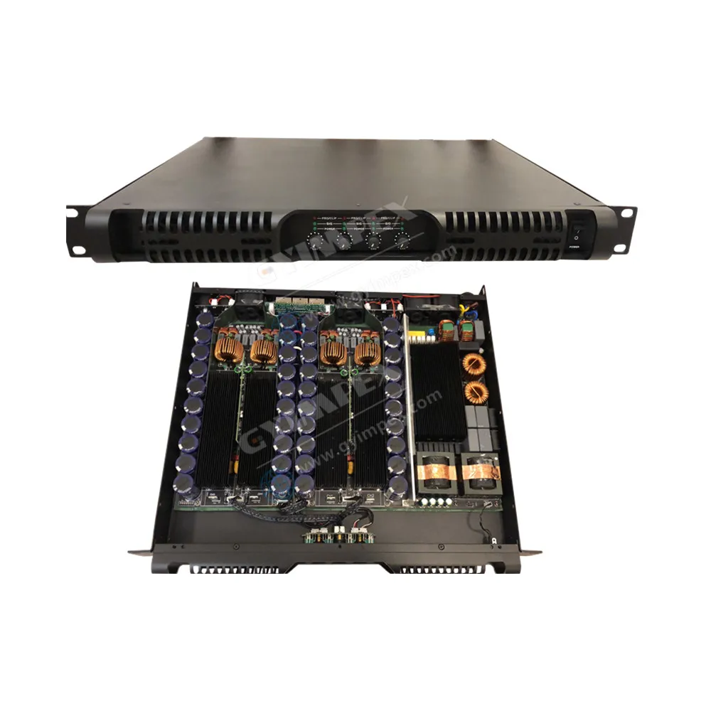 

power amplifier for sale 8100 watt Top class amplification 4*3000W 1U Reliable flexible rack amplifier for touring applications