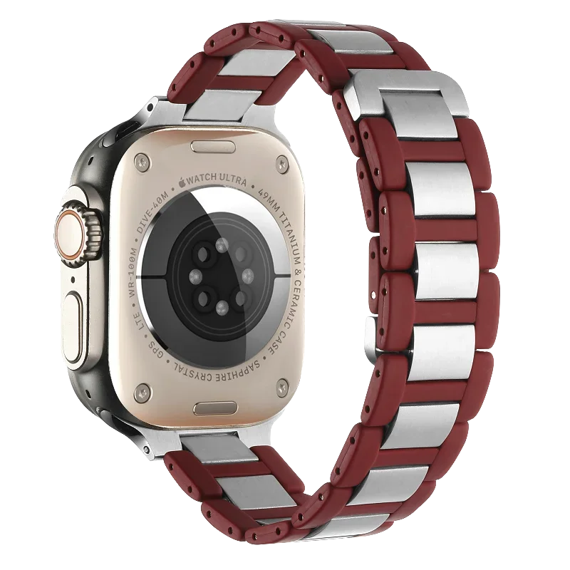 Ремешок стальной магнитный для HK8 Pro Max резиновый браслет наручных часов HK9 ultra2 44