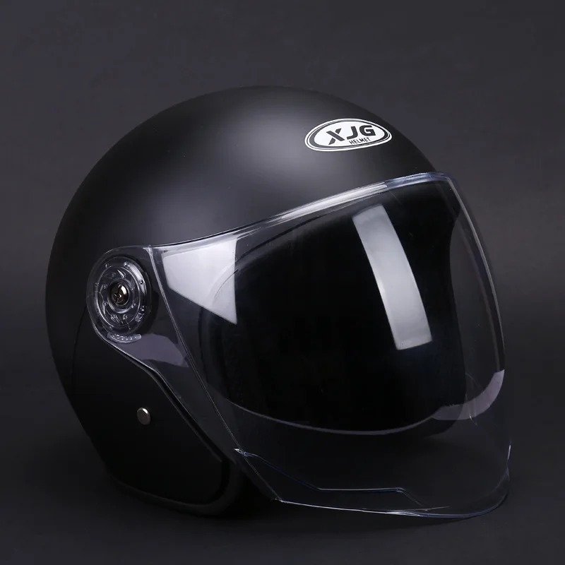 Мотоциклетный Шлем Унисекс В Стиле Ретро Сверхлегкий Велосипедный Для Езды На