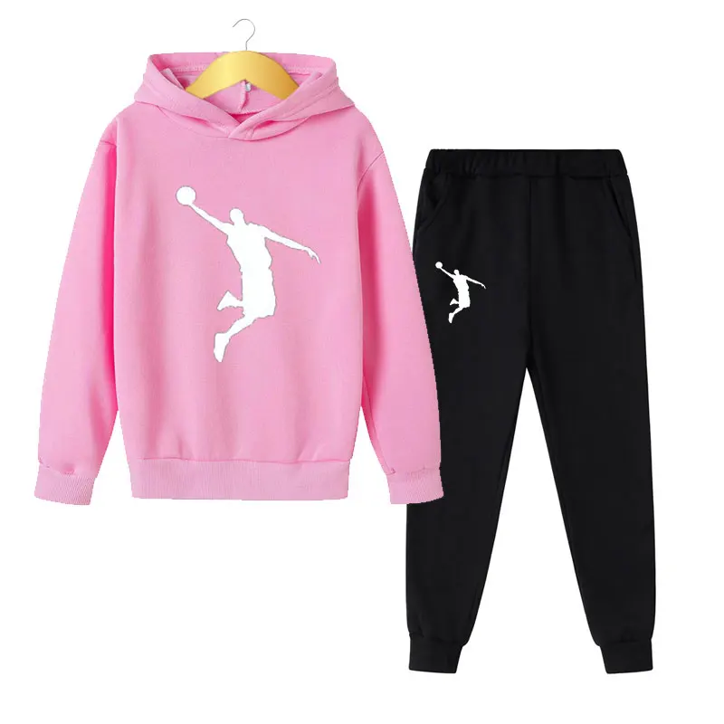Children Tracksuit Kids Clothing Sets Baby Boys Girls Fashion Sports Suits Hoodies Sweatshirts+pants Brand Jacket Boy Clothes
