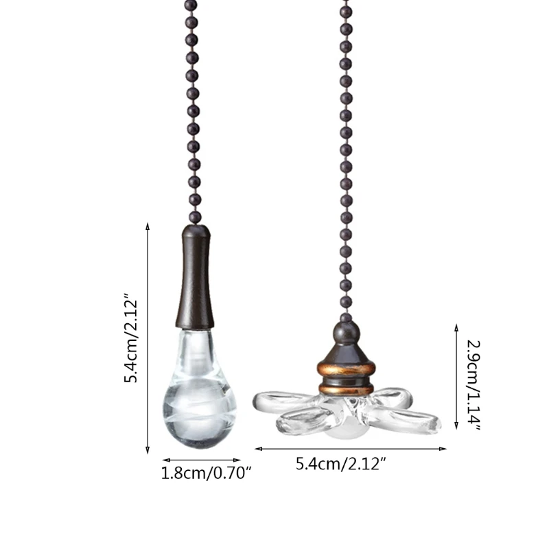 2 шт. удлинитель цепи для потолочного вентилятора |