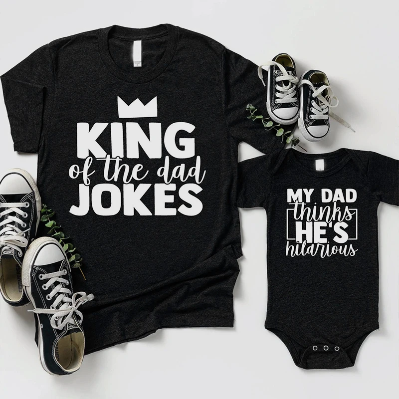 

Father's Day Dad and Son Shirts King of The Dad Tshirt Dad and Me Matching Shirts Father's Day Matching Shirts Fashion s