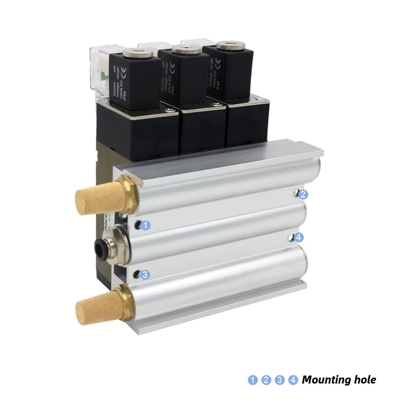 GATELN Электромагнитный клапан 4V410-15 DC24V 12V AC220V AC110V