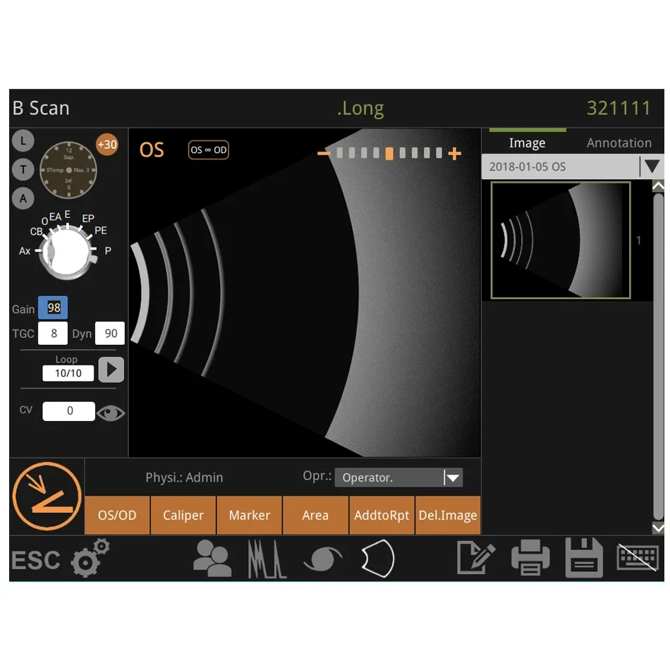 Офтальмологический сканер RetiWave-1000 Пахиметр Биометр Офтальмологическое