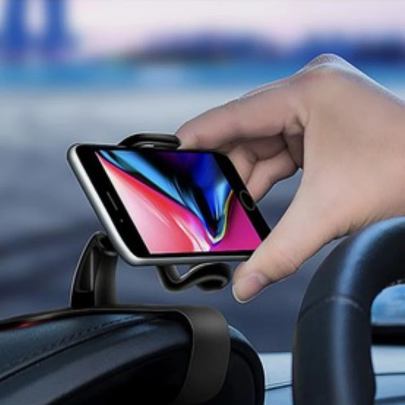 car dashboard mount phone holder stand clip universal cell phone gps support clip bracket rotatable for xiaomi samsung iphone free global shipping