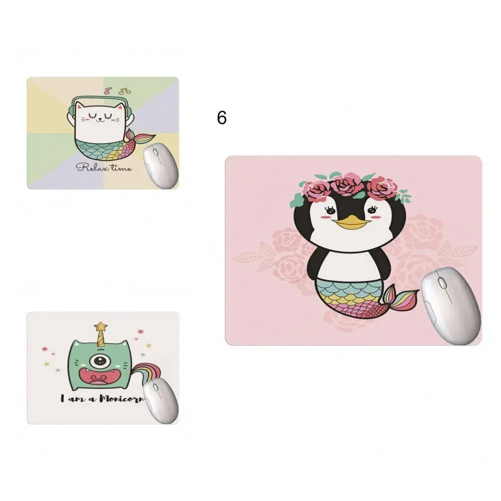 

Comfortable Compact Animal Pattern Mouse Wrist Support Mat for Company