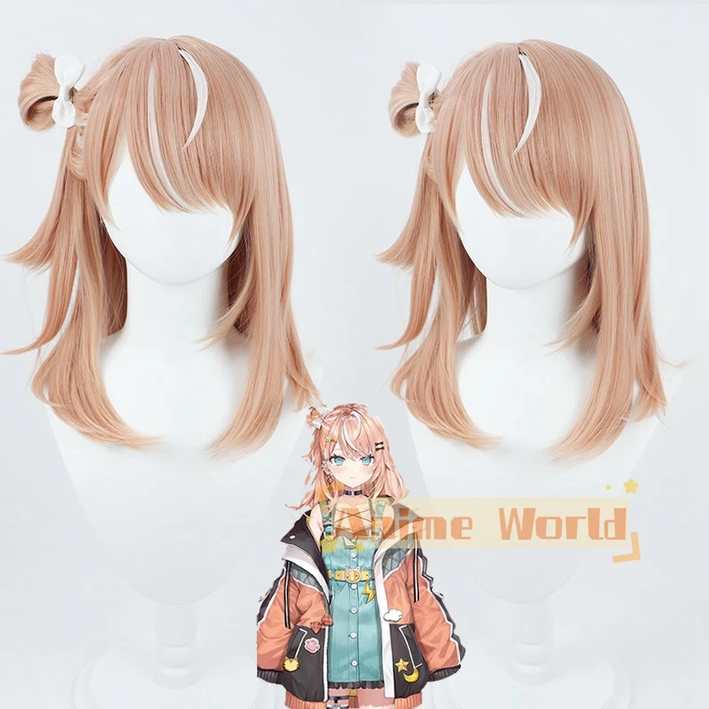 Виртуальный YouTuber NIJISANJI Idios Igarashi Rika Косплей Парик Хэллоуин Рождество Женщина