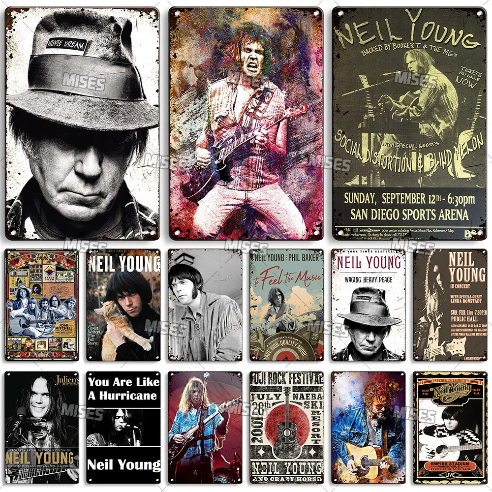 Декоративная пластина, металлическая вывеска, металлический жестяной знак для рок-музыки