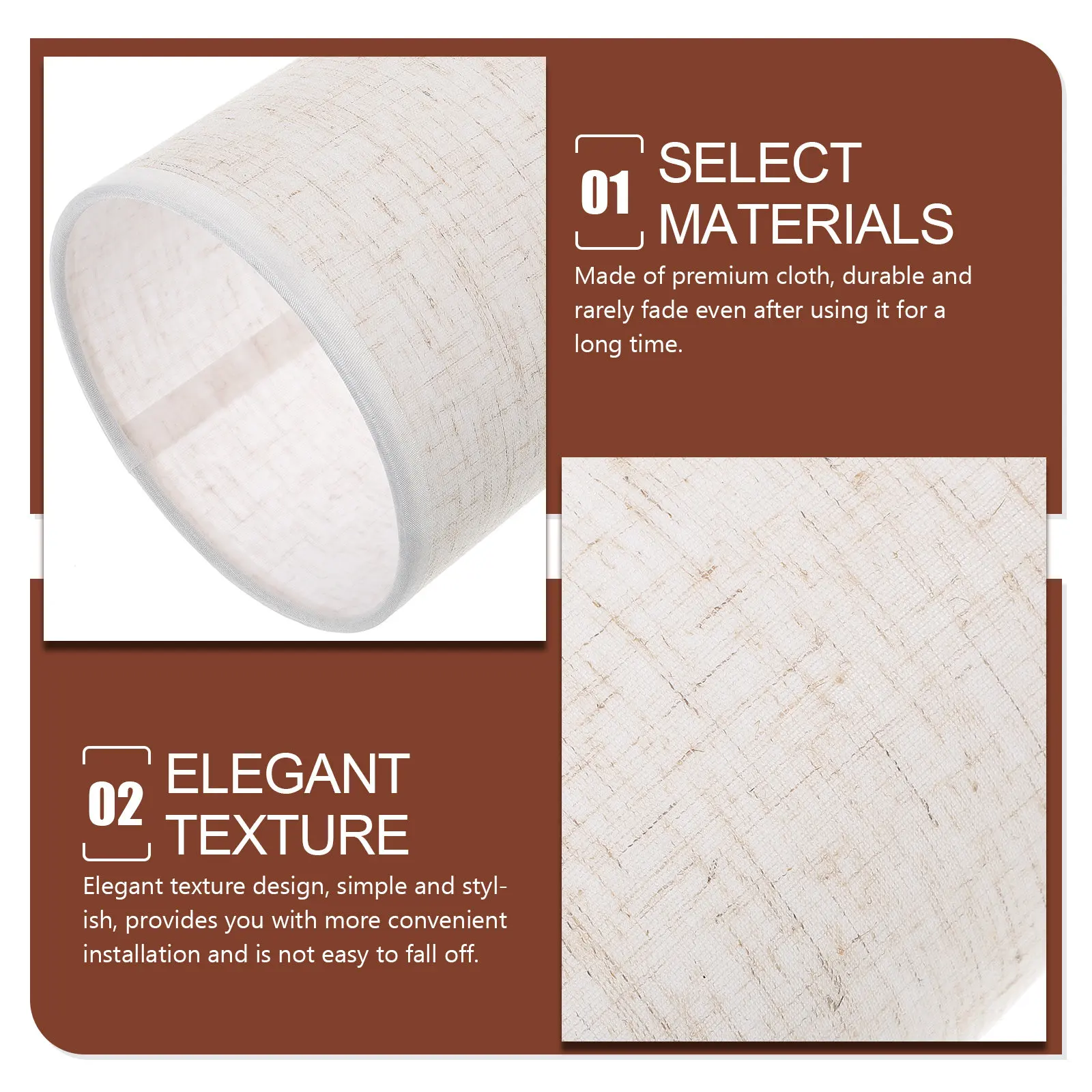 

Винтажный тканевый абажур