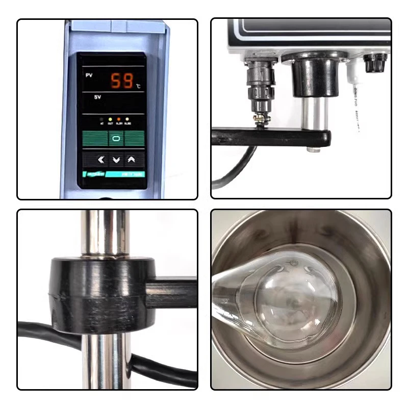 Роторный испаритель RE-301/501 RE-201 вакуумная дистилляция очистка кристаллизации 2L3L