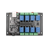nc 1000 ethernet rj45 tcpip web remote control board with 8 channels relay integrated 250vac 485 networking controller