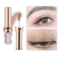 diamond liquid eye shadow metal glitter easy to wear makeup shimmer long lasting waterproof 6 colors women eye beauty cosmetics
