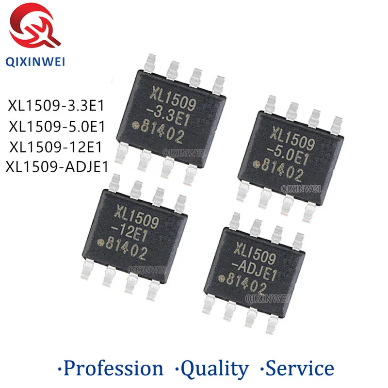 

10PCS XL1509 SOP-8 XL1509-5.0E1 XL1509-3.3E1 XL1509-12E1 XL1509-ADJE1 -5.0 -3.3 -12 -ADJ SOP8 SMD New and Original IC Chipset