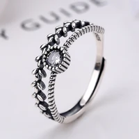 s925 sterling silver womens rings japan south korea style retro zircon energy finger ring couple jewelry wholesale 2022 trend