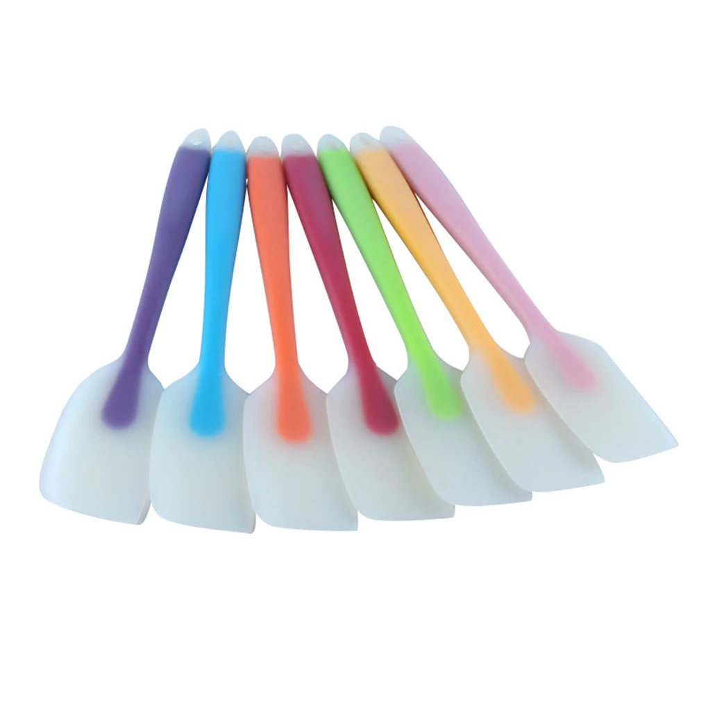 

Silicone Butter Scraper Spatula Baking Scraper Cream Spreader Handled Cake Spatula Pastry Cooking Cake Tools