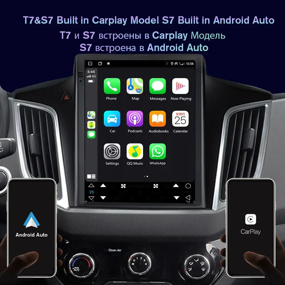 Фото Автомагнитола TIEBRO, 2DIN, Android 10, 4G, для Buick Lacrosse 2006-2008, автомагнитола, мультимедиа, IPS, 9,7 дюйма, gpsнавигация, плеер, Carplay №5