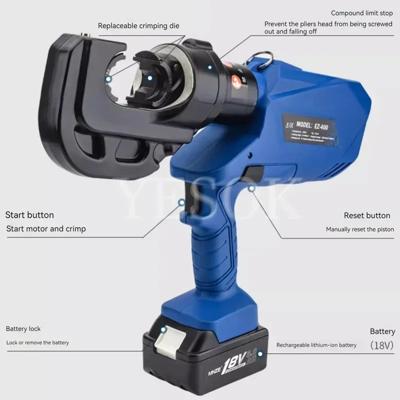 Гидравлический обжимной инструмент электронные гидравлические плоскогубцы