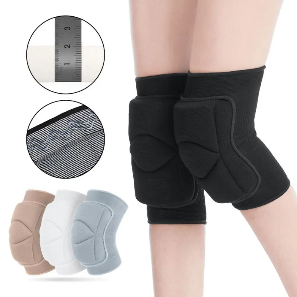 

Защитные Спортивные наколенники для роликовых коньков, эластичная защита коленей, поддержка для танцев, утолщенный губчатый наколенник