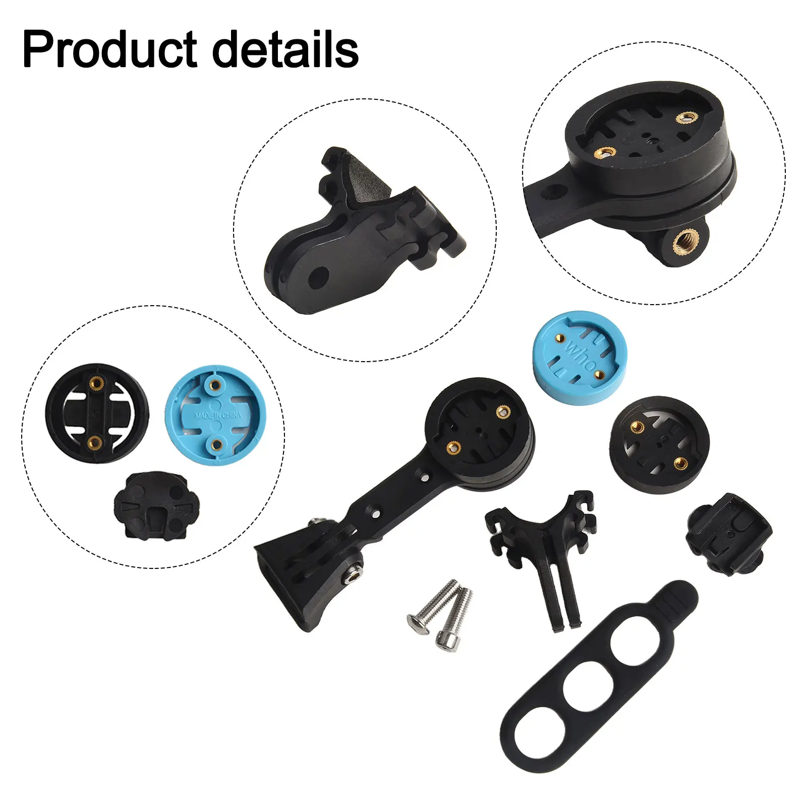 Кронштейн для велосипедного компьютера крепление секундомера одометра верхняя