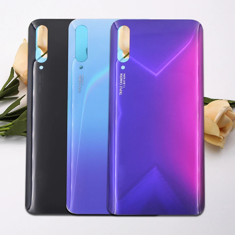 

For Huawei Y9S / P Smart Pro 2019 STK-L21 LX3 Battery Back Cover 3D Glass Panel Y9S Rear Door Glass Housing Case Adhesive Replac