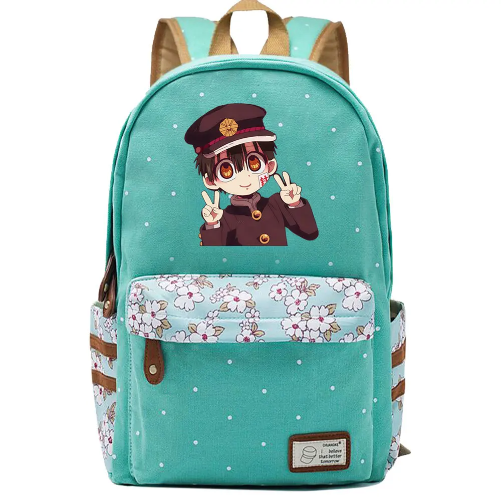 

Холщовый Рюкзак Hanako-Kun Jibaku Shounen, школьный рюкзак, сумка, подарки для детей, студентов