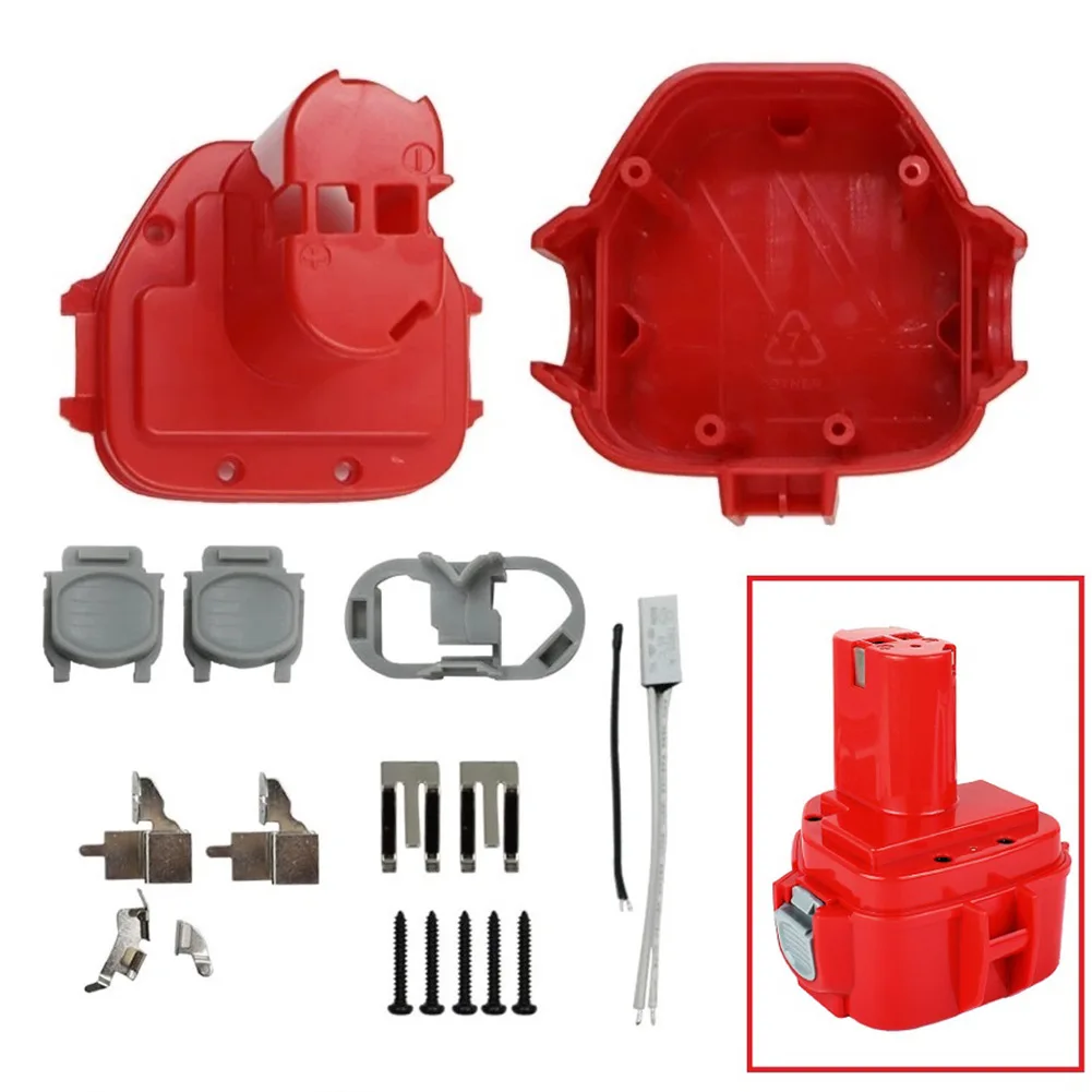 Electric Drill NI-CD Plastic Case Tool Cover Parts For MAKITA 12V Metal NI-CD Tool Workshop Battery Storage Box