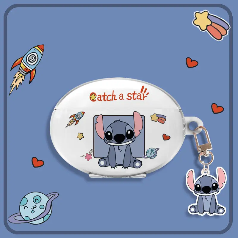 

Disney Stitch Case For Huawei Freebuds Pro 4 4i 5i Pro Cover StellaLou Silicone Cartoon Earbuds Case For Freebuds 3 Charging Box