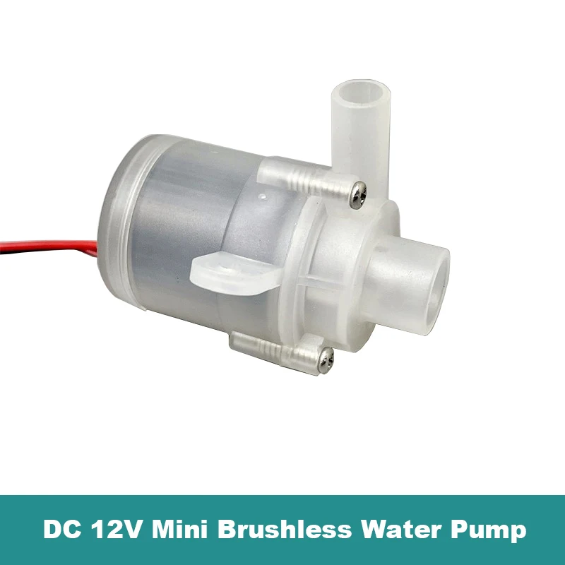 

DC 12V Mini Mute Brushless Water Pump Submersible Impeller Centrifugal Pump Circulating Pump DIY Aquarium Fish Tank Fountain