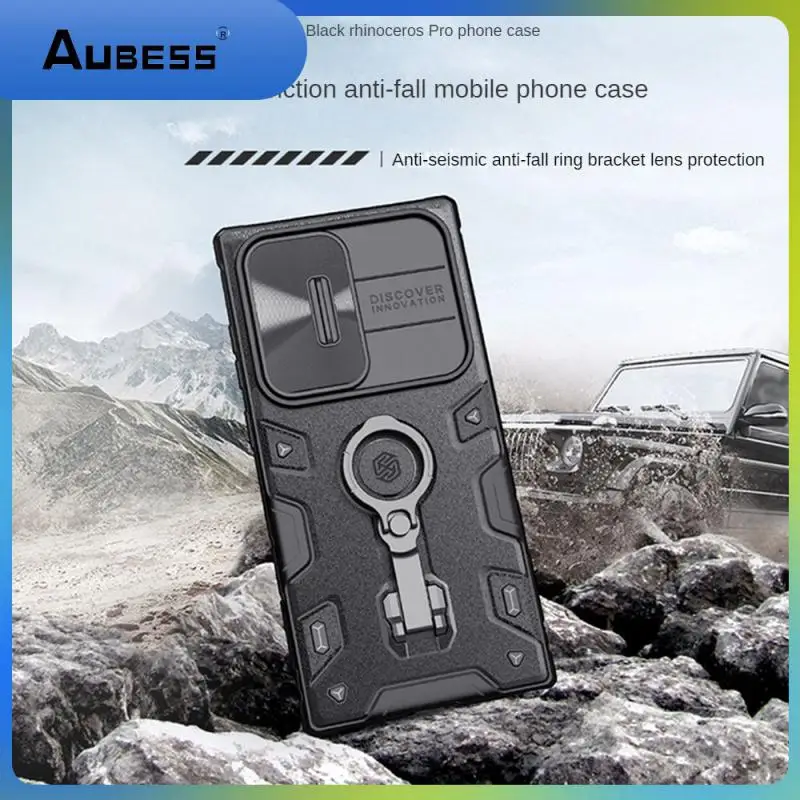 

360 ° Protection Mobile Phone Shell Convenient Phone Back Cover Protection Scratch-resistant Non-slip Product Material Ep
